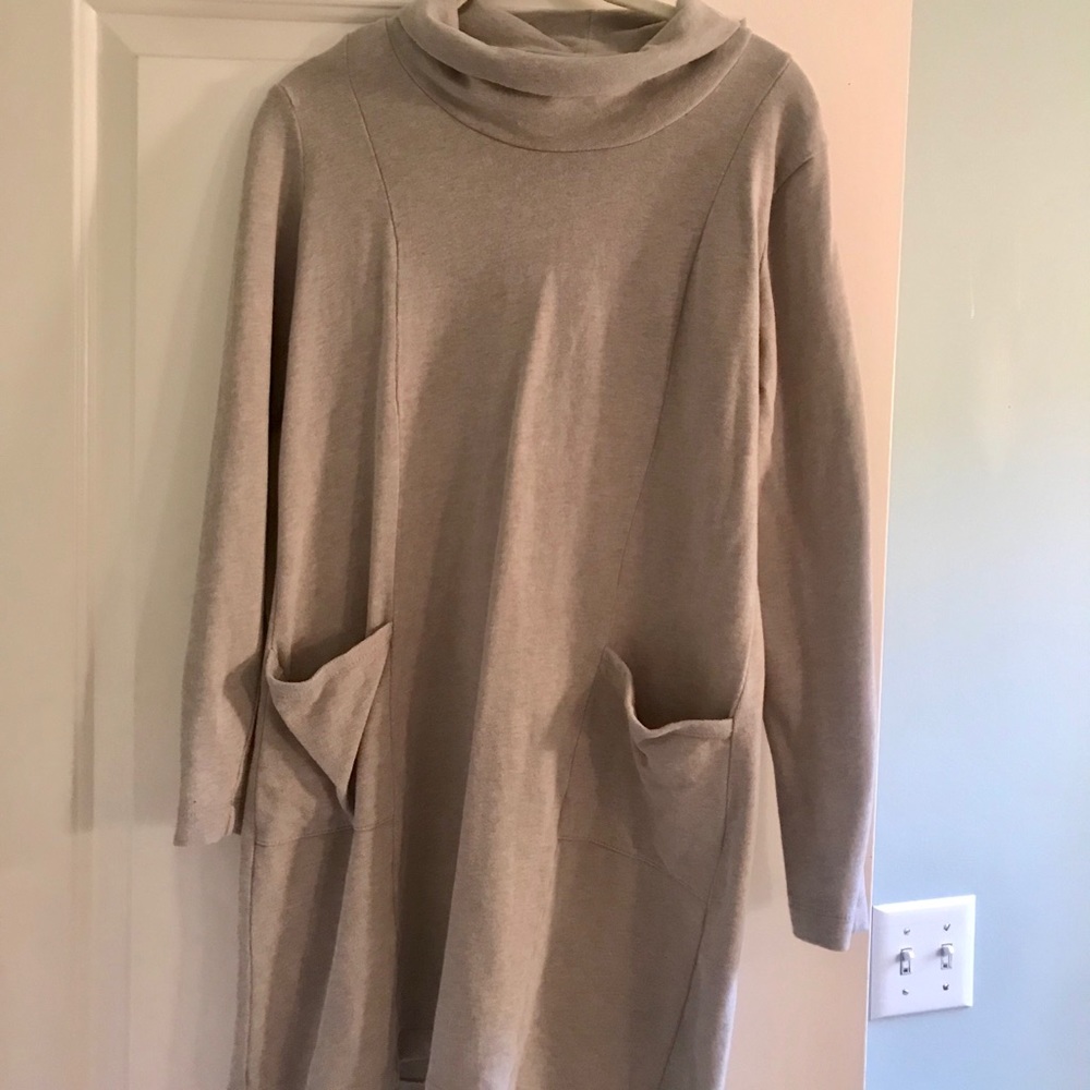 J. Jill Oatmeal Sweater Dress